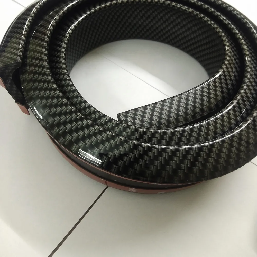 Car Rear Roof/Trunk Spoiler Wing Lip For Sedan Car in Glossy Stylish Carbon Fiber Finish - High Quality Material