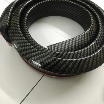 Car Rear Roof/Trunk Spoiler Wing Lip For Sedan Car in Glossy Stylish Carbon Fiber Finish - High Quality Material