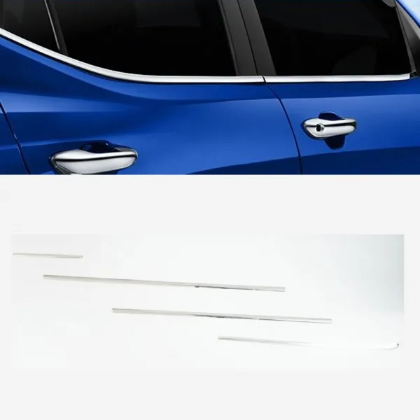 Toyota Innova Lower Window Chrome Garnish Trims (Set Of 8Pcs.) Toyota Innova Lower Window Chrome Garnish Trims (Set Of 8Pcs.)