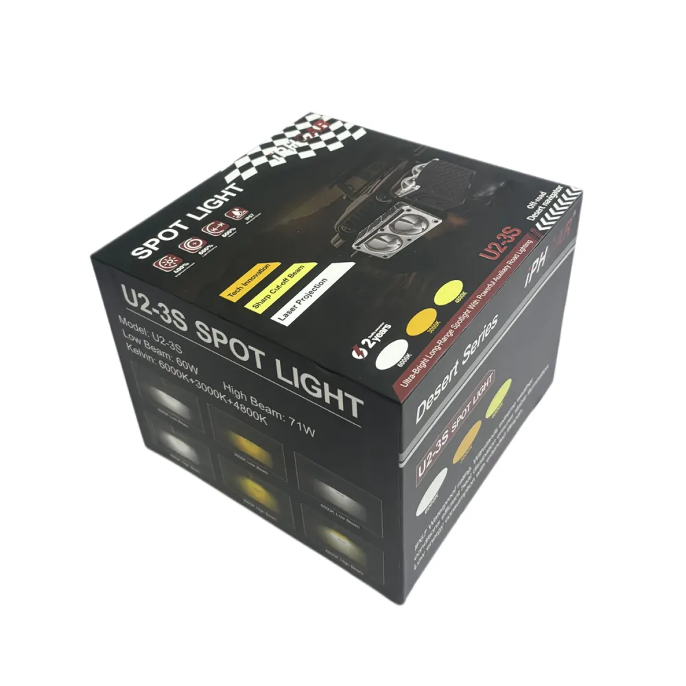 Tri Color Spotlight IPH CAR U2-3S Tri-Color LED Spotlight