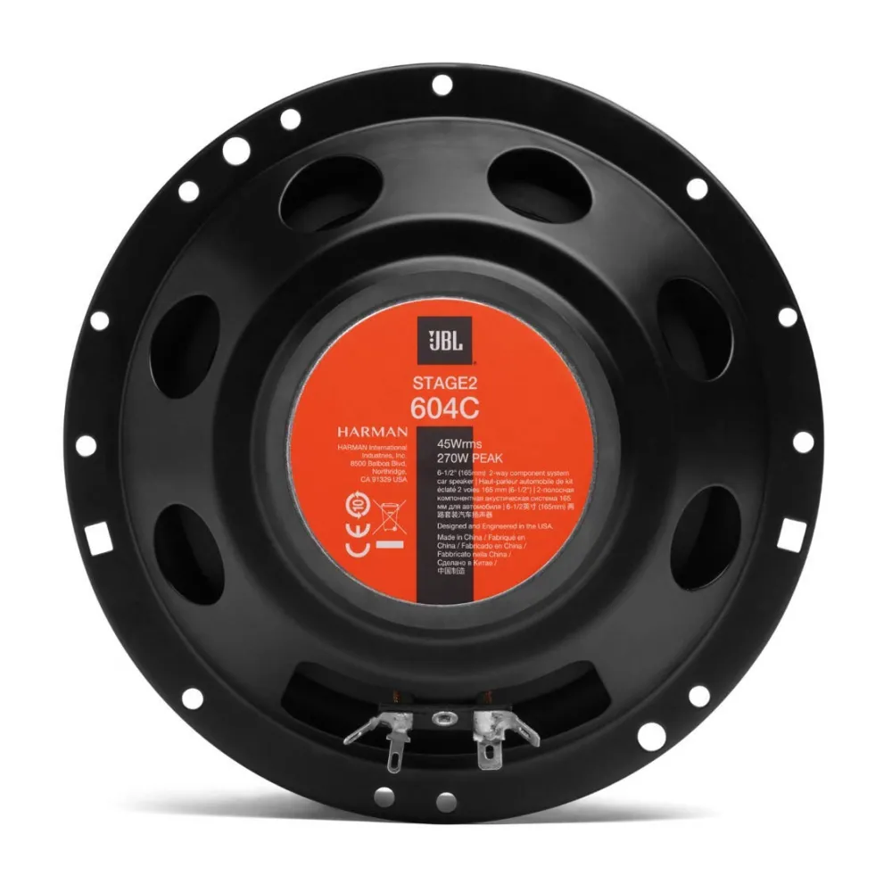 Original JBL Stage2 Two Way Component Speaker System - 604C
