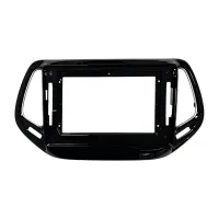 9 Inch Android Stereo Frame For Jeep Compass Piano Finish