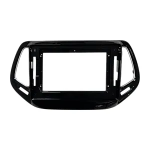 9 Inch Android Stereo Frame For Jeep Compass Piano Finish