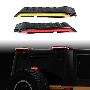 LED Rear Spoiler Lights for Jeep Wrangler 2016 Onwards