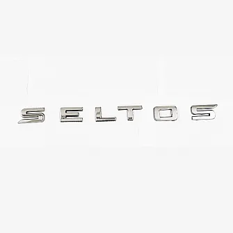Galio Seltos 3D Chrome Letter