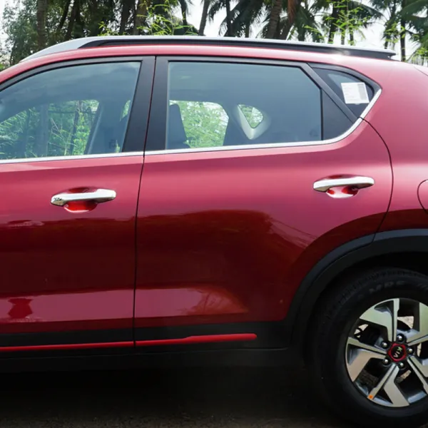 Kia Sonet Lower Window Chrome Garnish Trims (Set Of 8Pcs.)