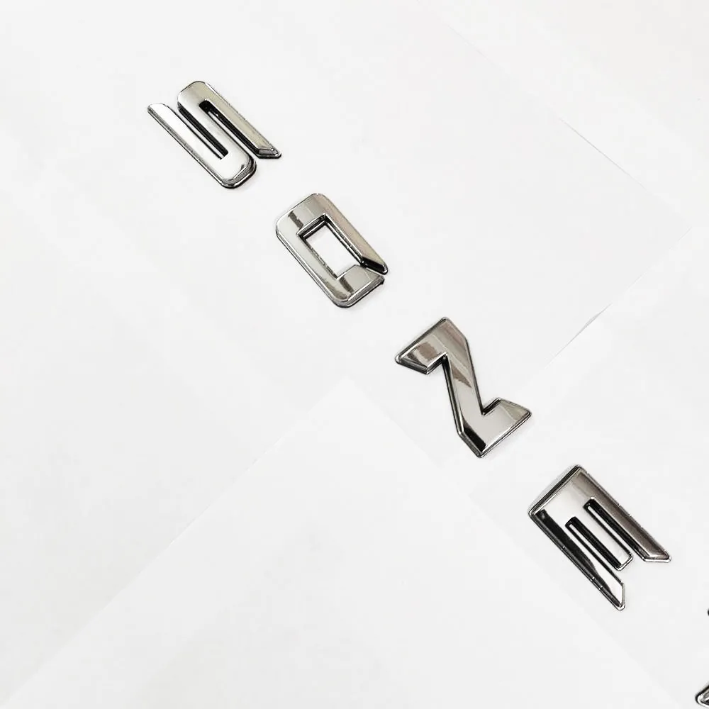 Galio Sonet Logo 3D Chrome Letter
