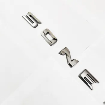Galio Sonet Logo 3D Chrome Letter