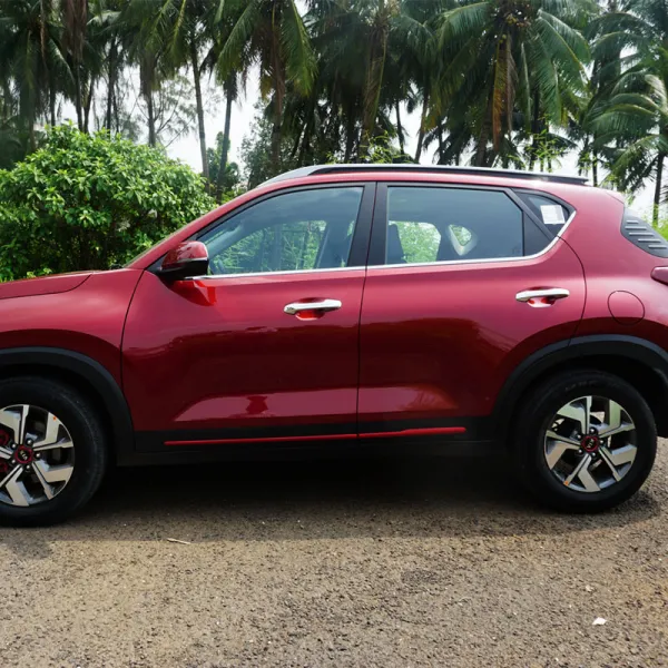 Kia Sonet Lower Window Chrome Garnish Trims (Set Of 8Pcs.)