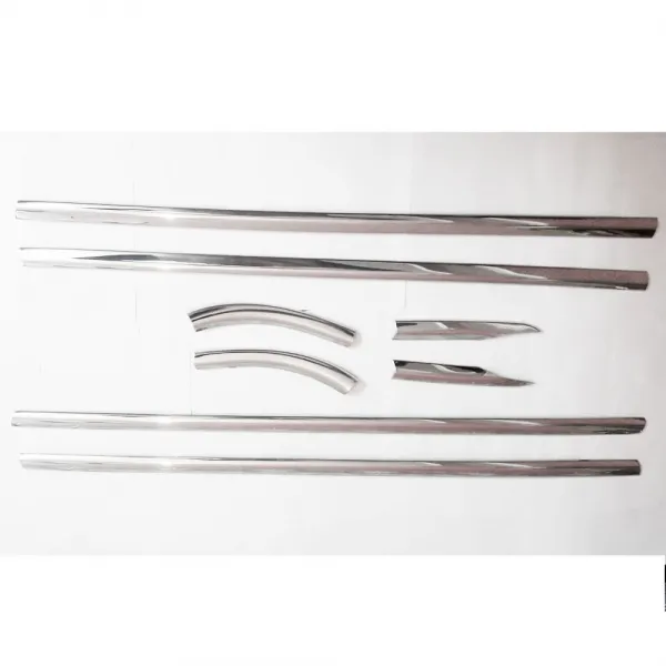 Kia Sonet Lower Window Chrome Garnish Trims (Set Of 8Pcs.)