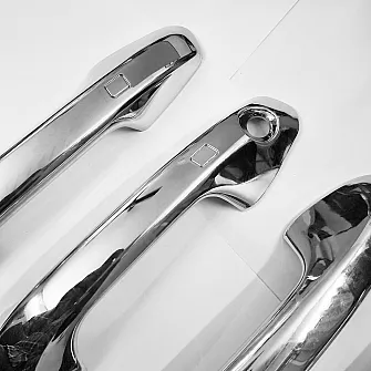Cnleague Chrome Door Handle Cover for Kia Carens 2022 Onwards 