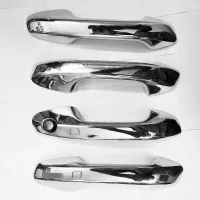Cnleague Chrome Door Handle Cover for Kia Carens Clavis 2025 Onwards - Sensor with Key