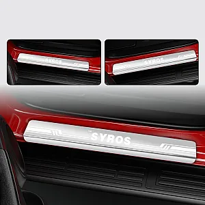 Galio Stainless Steel Door Sill Guards for Kia Syros 2025 Onwards