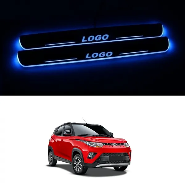 Mahindra KUV 100 2016 Onwards Door Opening LED Footstep - 4 Pieces