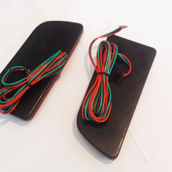 Mahindra Scorpio 2009-2021 Bumper LED Reflector Lights with Matrix Turn Signal (Set of 2Pcs.)