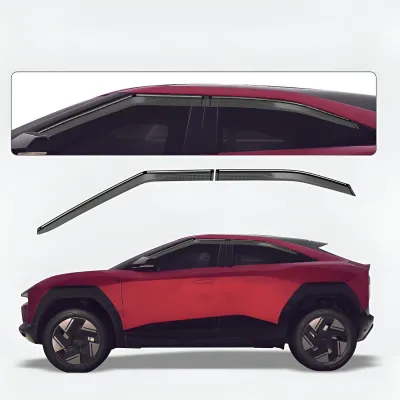 Galio Chrome Line Door Visor for Mahindra BE 6 2025 Onwards