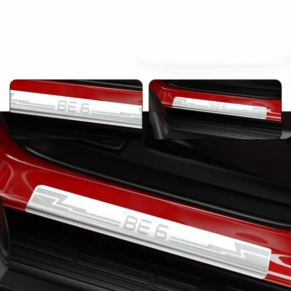 Galio Stainless Steel Door Sill Guards for Mahindra BE 6 2025 Onwards