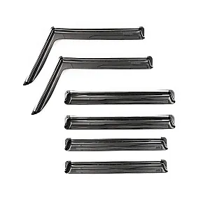 Chrome Line Door Visor for Mahindra Bolero 2011 Onwards