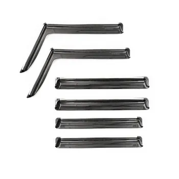 Chrome Line Door Visor for Mahindra Bolero 2011 Onwards