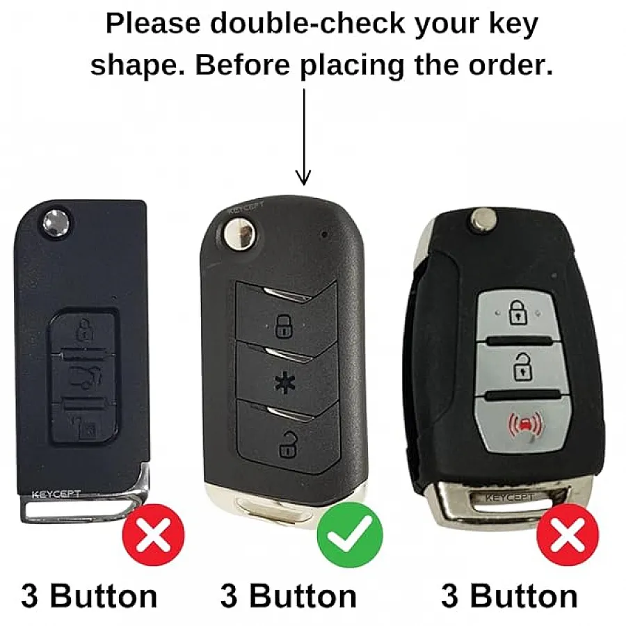 Metal key Cover For Mahindra Scorpio N, Thar 2020, Thar Roxx, XUV 3X0, XUV 700, XUV 7XO, XUV 400, Bolero Neo, Bolero 2020, Scorpio Classic - MHD-A3