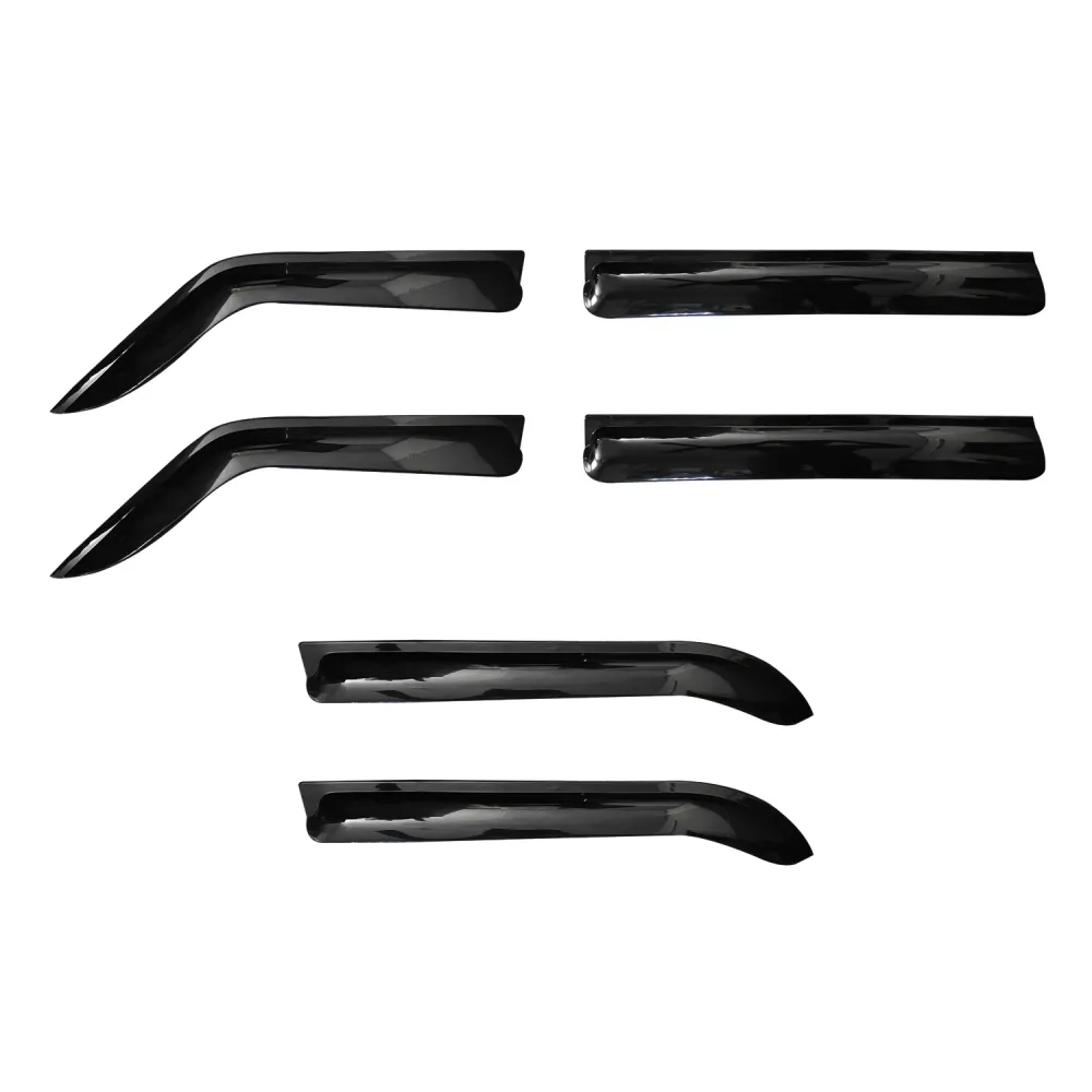 Galio Black Door Visor for Mahindra Scorpio 2005 Onwards