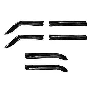 Galio Black Door Visor for Mahindra Scorpio 2005 Onwards