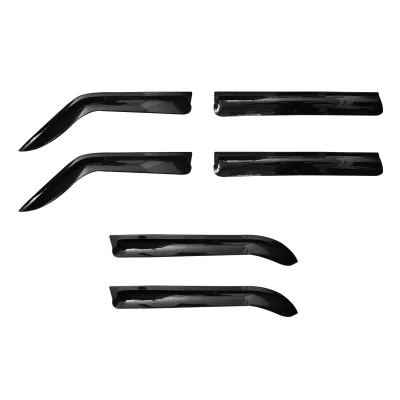 Galio Black Door Visor for Mahindra Scorpio 2005 Onwards