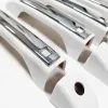 Carhatke Door Handle Cover for Mahindra Scorpio N 2022 Onwards - White with Chrome