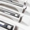 Carhatke Door Handle Cover for Mahindra Scorpio N 2022 Onwards - White with Chrome