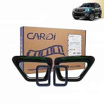 Cardi K4 OEM Ambient Lights with Black Panel for Mahindra Scorpio N 2022 Onwards - 18 Pieces