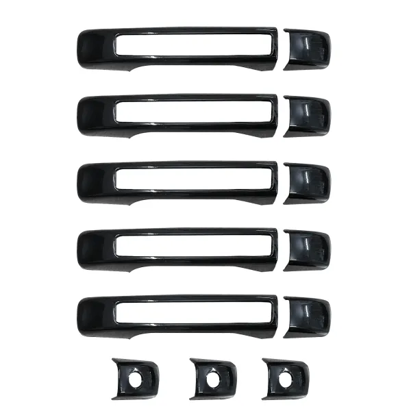 Glossy Black Garnish Combo kit for Mahindra Scorpio N 2022 Onwards Glossy Black Garnish Combo kit for Mahindra Scorpio N 2022 Onwards