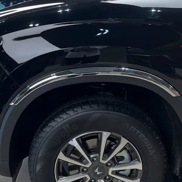 Cnleague Wheel Arch Chrome Garnish for Mahindra Scorpio N