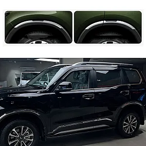 Cnleague Wheel Arch Chrome Garnish for Mahindra Scorpio N