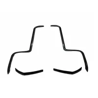 Cnleague Tail Lamp Garnish For Mahindra Scorpio N 2022 Onwards - Black Carbon