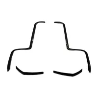 Cnleague Tail Lamp Garnish For Mahindra Scorpio N 2022 Onwards - Glossy Black