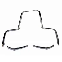 Cnleague Tail Lamp Garnish For Mahindra Scorpio N 2022 Onwards - Chrome Finish