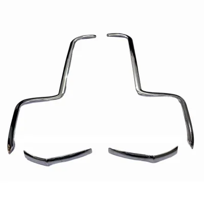 Cnleague Tail Lamp Garnish For Mahindra Scorpio N 2022 Onwards - Chrome Finish