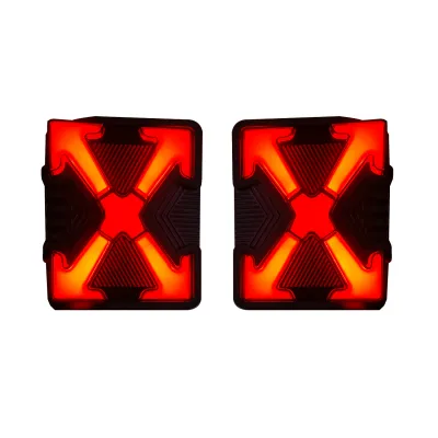 X Design Modified Tail Lights for Mahindra Thar 2020 Onwards