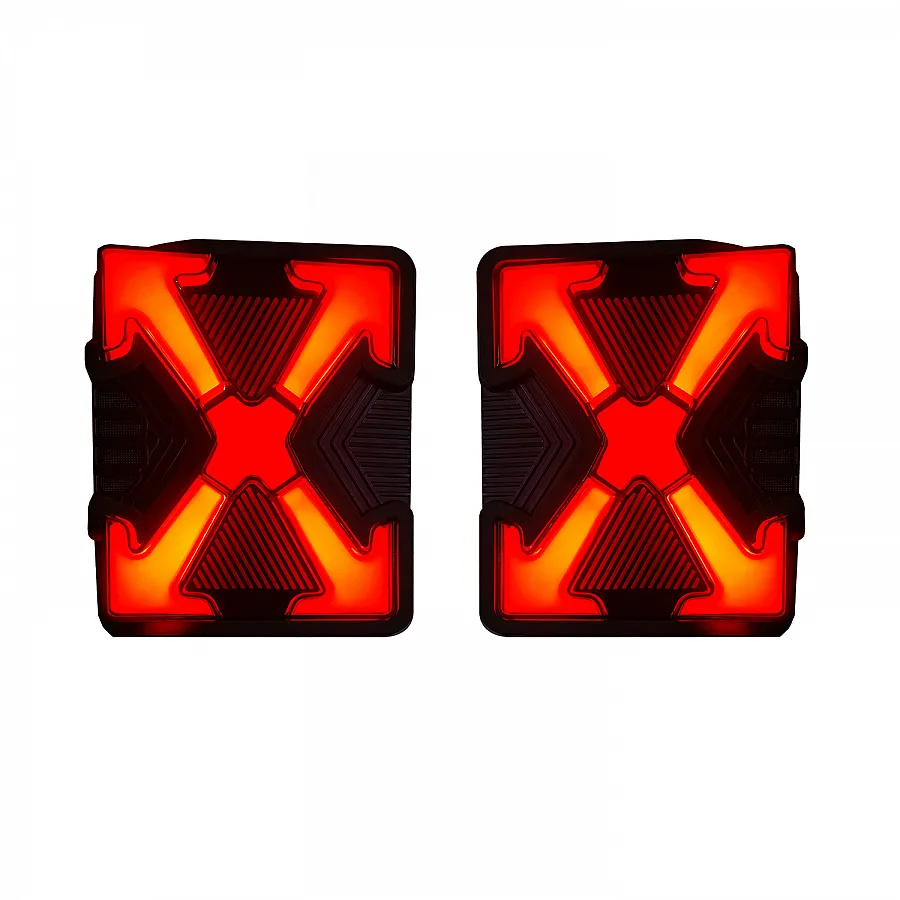 X Design Modified Tail Lights for Mahindra Thar 2020 Onwards
