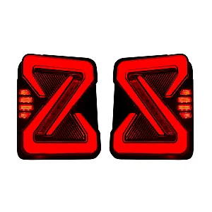 Carhatke Infinity Design Modified Tail Lights for Mahindra Thar 2020 Onwards - Solid