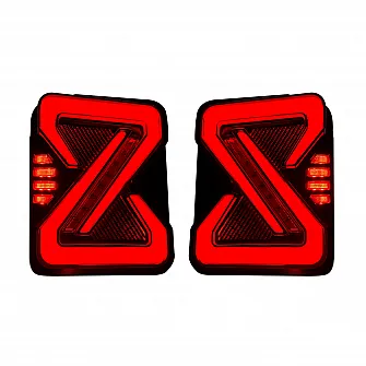 Carhatke Infinity Design Modified Tail Lights for Mahindra Thar 2020 Onwards - Solid