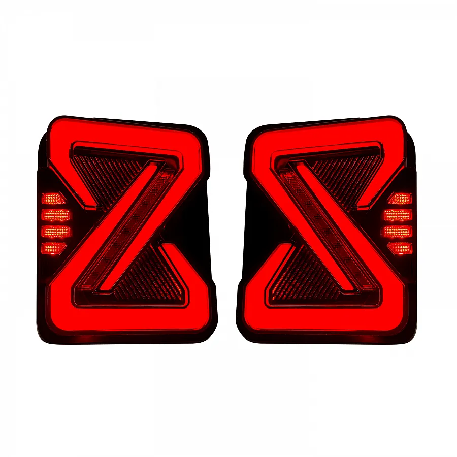 Carhatke Infinity Design Modified Tail Lights for Mahindra Thar Roxx 2024 Onwards - Solid