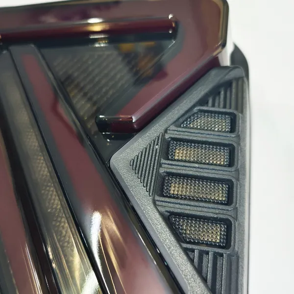 Carhatke Infinity Design Modified Tail Lights for Mahindra Thar Roxx 2024 Onwards - Solid