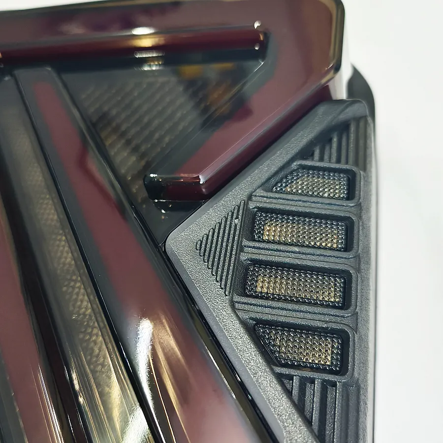 Carhatke Infinity Design Modified Tail Lights for Mahindra Thar Roxx 2024 Onwards - Solid
