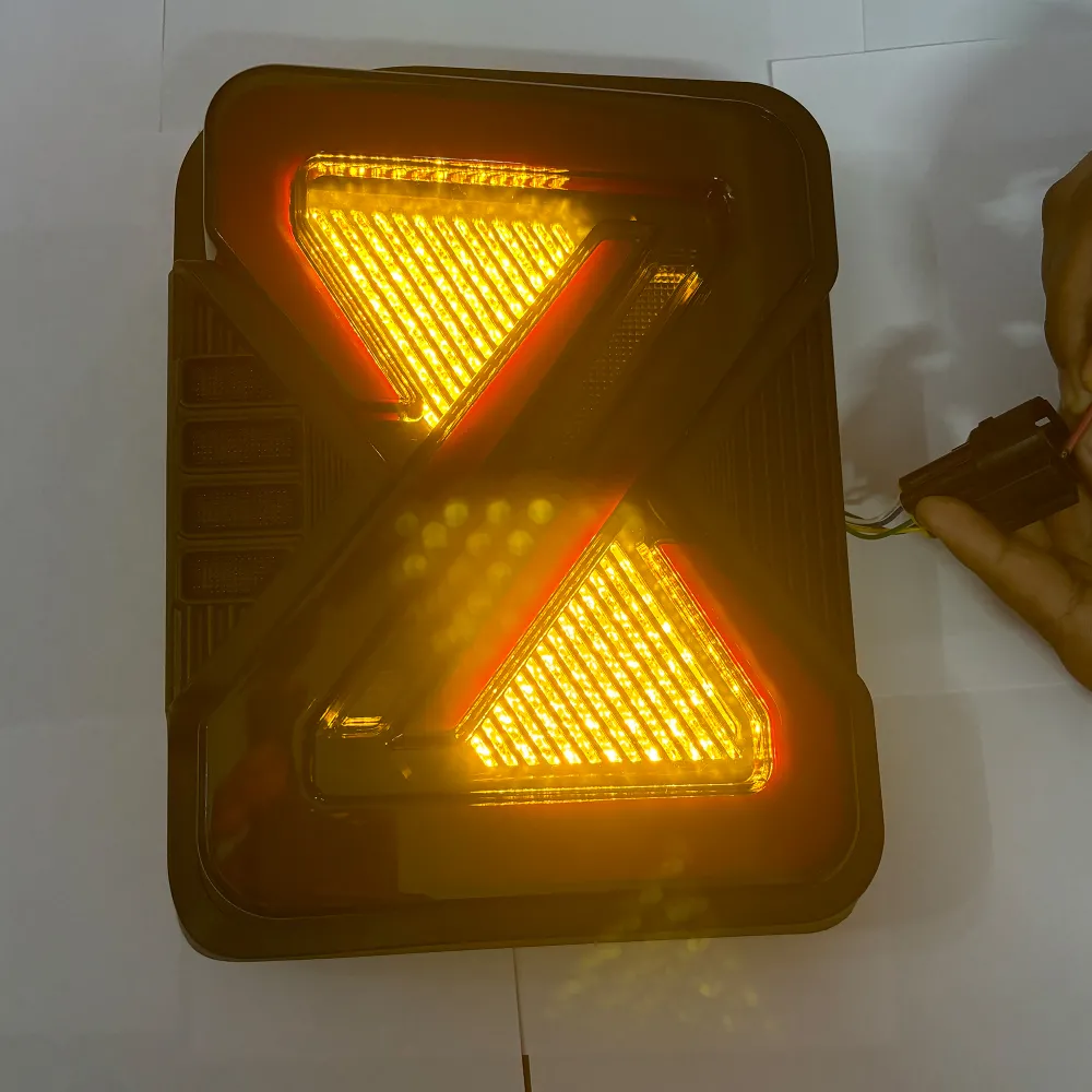 Carhatke Infinity Design Modified Tail Lights for Mahindra Thar Roxx 2024 Onwards - Solid