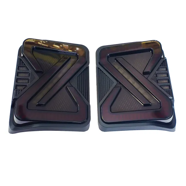 Carhatke Infinity Pro Design Tail Lights for Mahindra Thar 2020 Onwards - Cut Design Carhatke Infinity Pro Design Tail Lights for Mahindra Thar 2020 Onwards - Cut Design