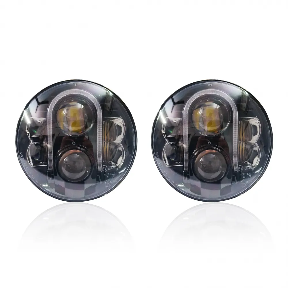 U Design 150W Dual Projector Headlights for Mahindra Thar 2020 Onwards