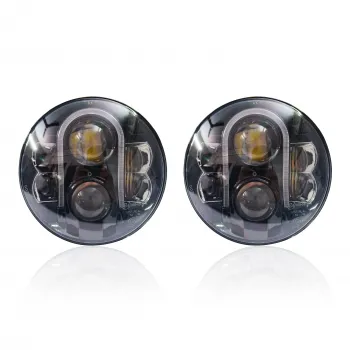 U Design 150W Dual Projector Headlights for Mahindra Thar 2020 Onwards