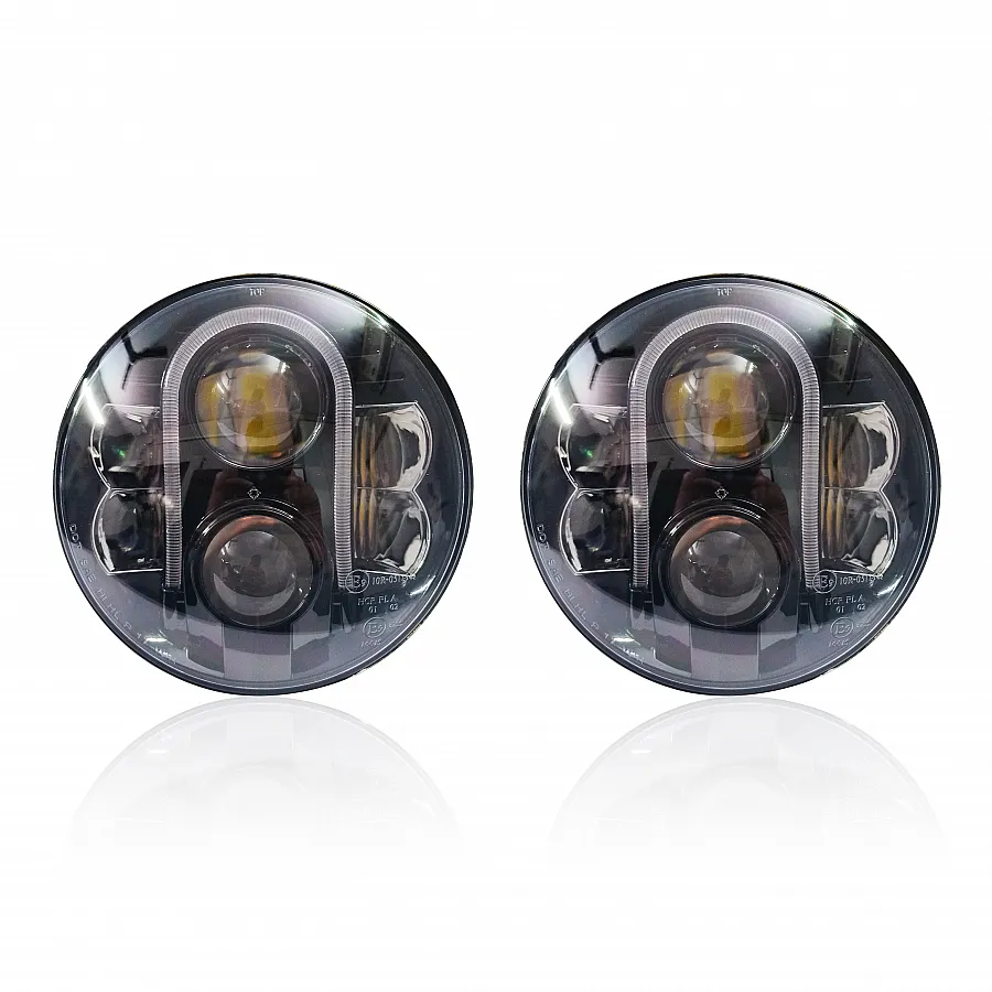 U Design 150W Dual Projector Headlights for Mahindra Thar 2020 Onwards