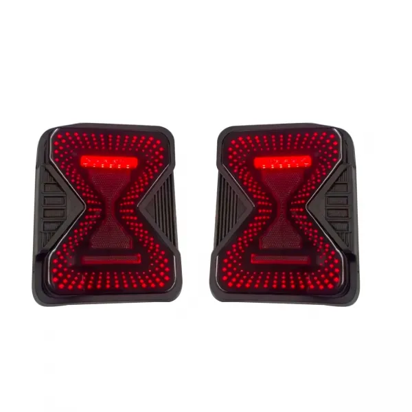 Dot Design Tail Lights for Mahindra Thar Roxx 2024 Onwards Dot Design Tail Lights for Mahindra Thar Roxx 2024 Onwards